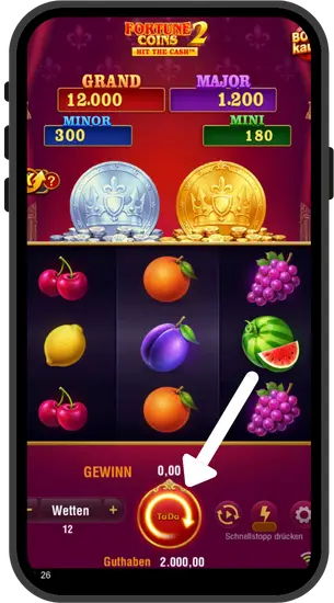 Fortune Coins 2 Autoplay-Einstellungen mit Spin-Konfiguration