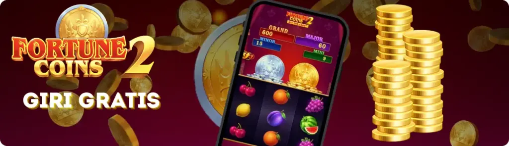 Simboli frutta e giri gratis