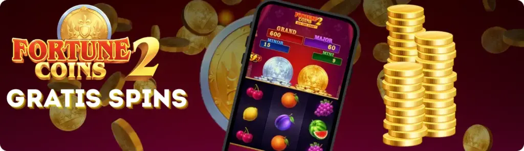 Fruitsymbolen en gratis spins