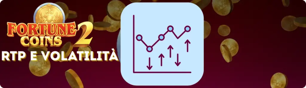 Grafico con monete e frecce